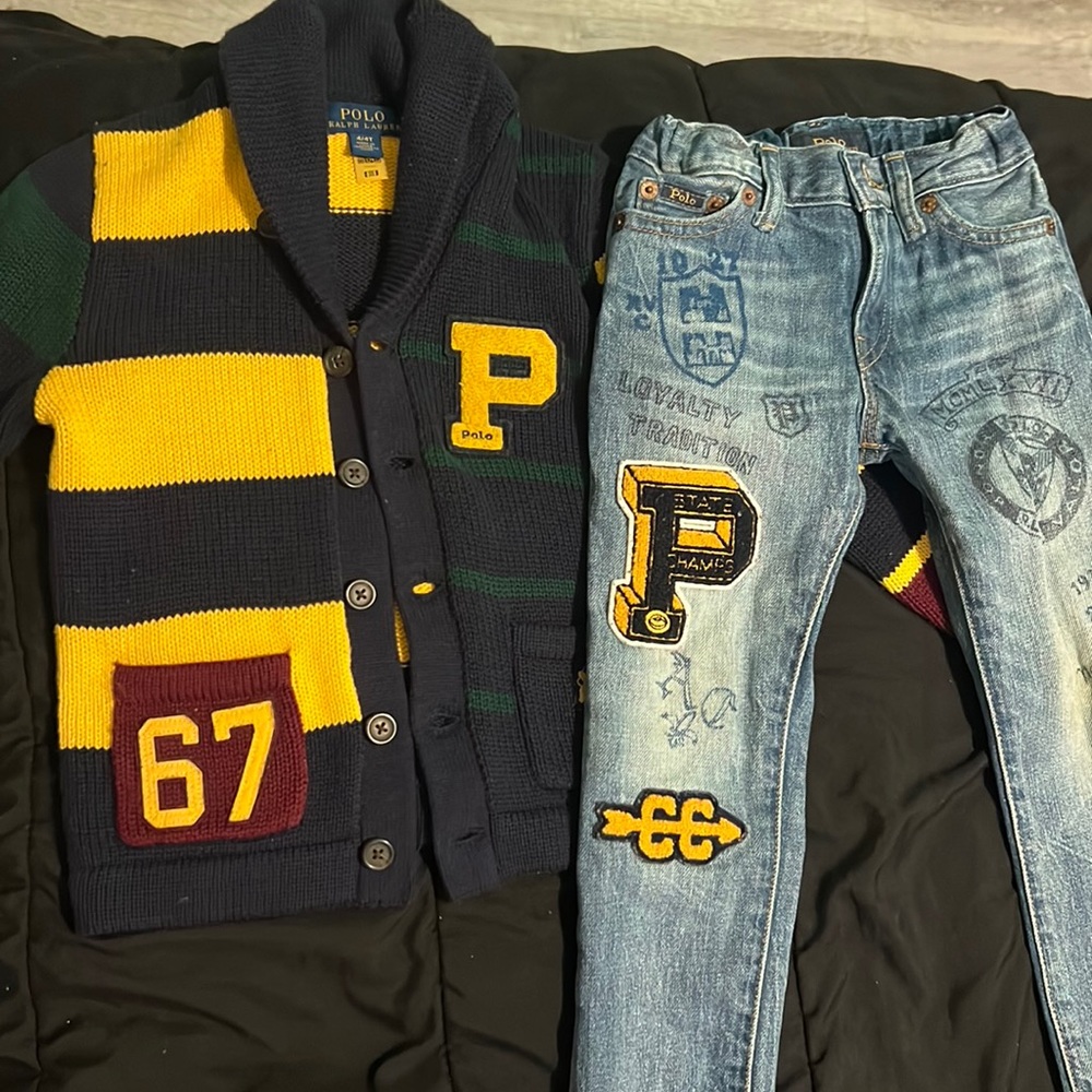 Ralph Lauren toddler outfit